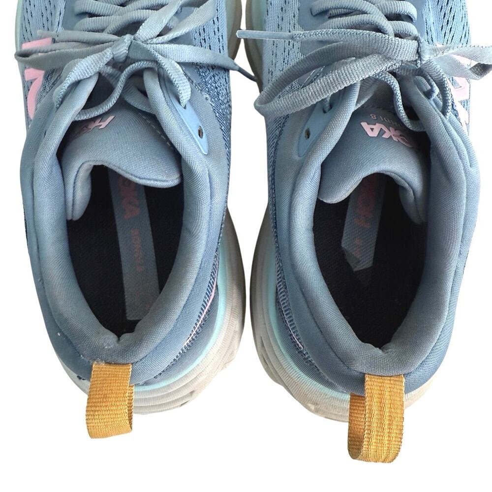 Hoka women's running BONDI 8 sneaker size 7 - Picture 5 of 10